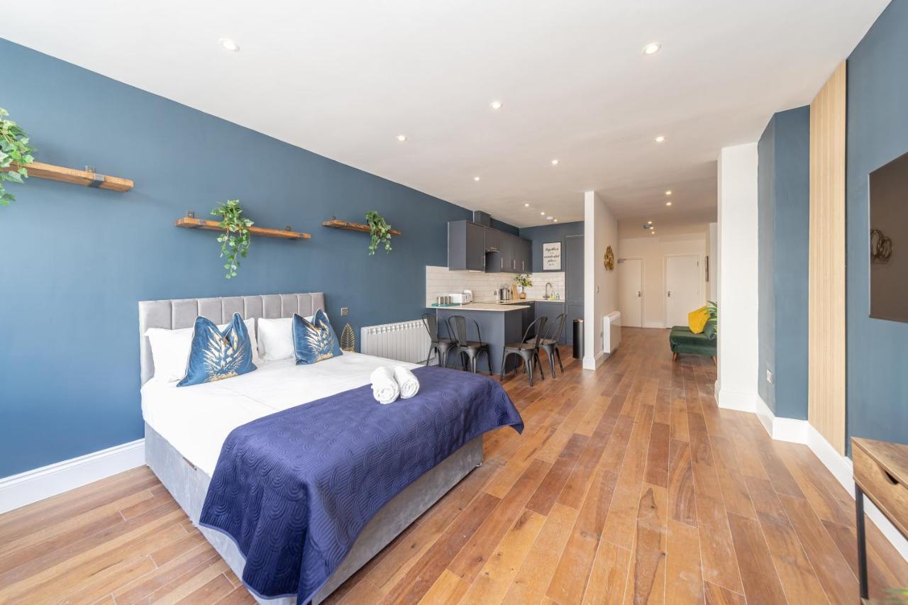 2Cq*Morden Studio Flat *Moments Away From Brighton Seafront Lägenhet Exteriör bild