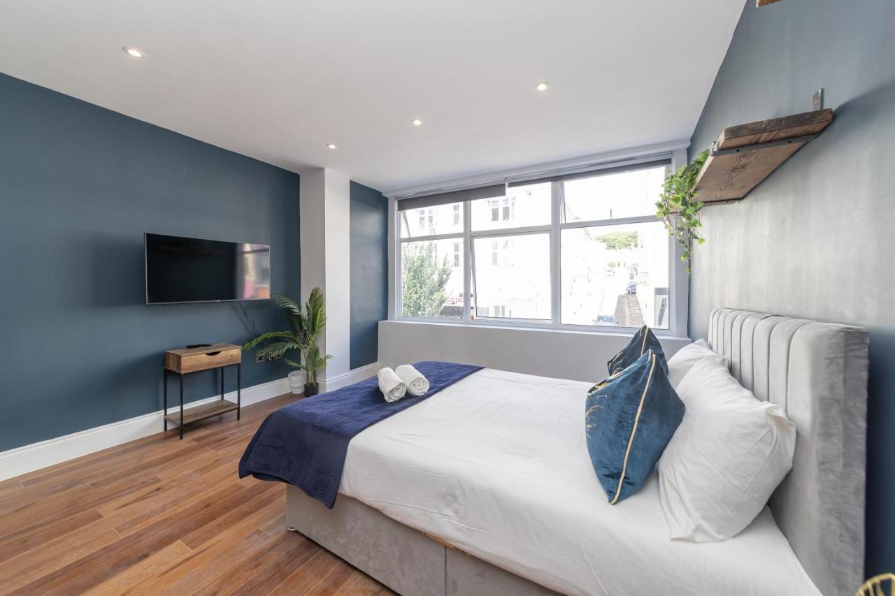 2Cq*Morden Studio Flat *Moments Away From Brighton Seafront Lägenhet Exteriör bild