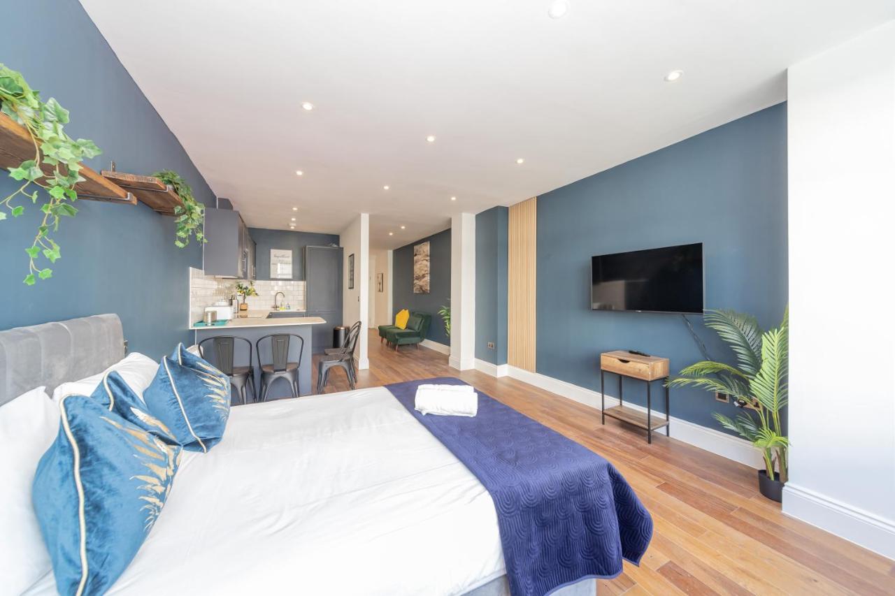 2Cq*Morden Studio Flat *Moments Away From Brighton Seafront Lägenhet Exteriör bild